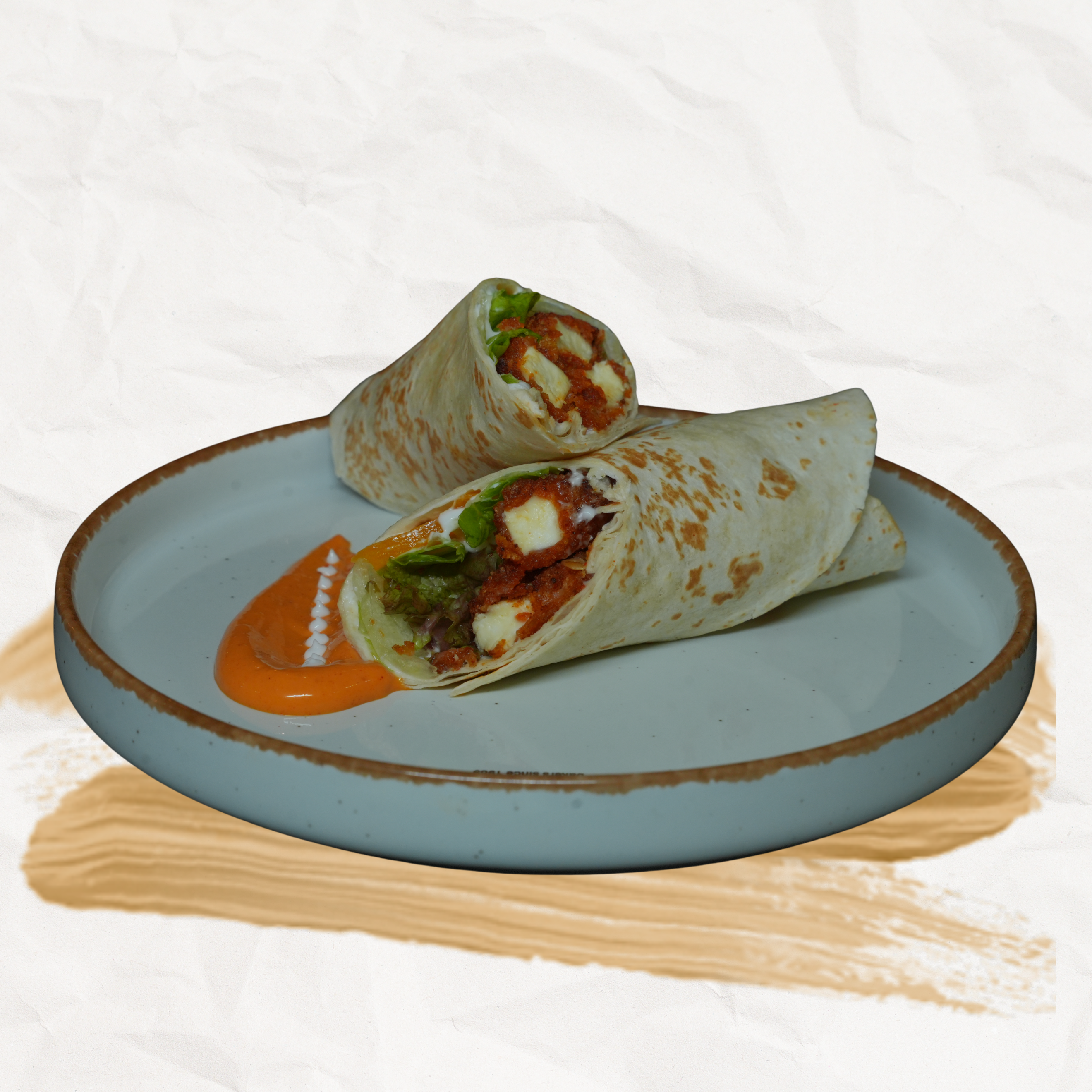 Hot & Spicy Crispy Paneer Wraps